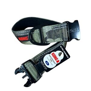 KONG Max Heavy Duty Chew Resistant Ultra Durable Dog Collar Camo Size XL